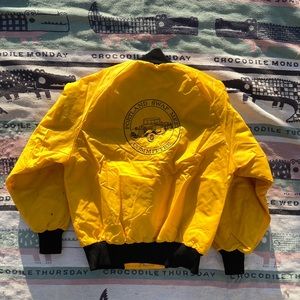 Vintage 80’s Portland Quilted nylon Bomber jacket